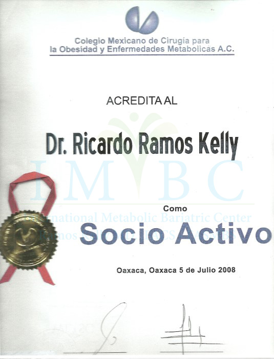 Dr. Jaime Ricardo Ramos Kelly Academic Credentials From Mexico - 1